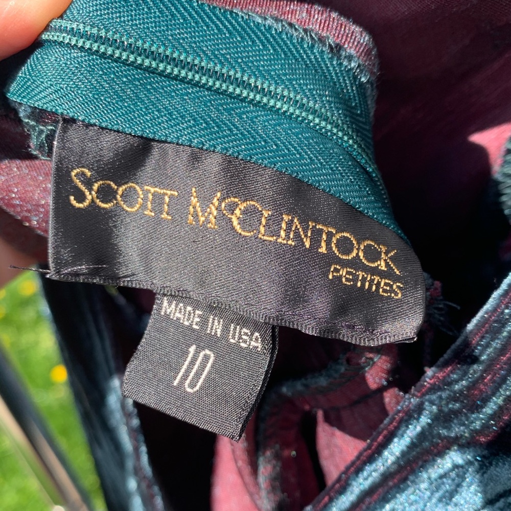 💚💚 Scott McClintock Dress Set- 💜 - velvet vintage beauty - Picture 4 of 8